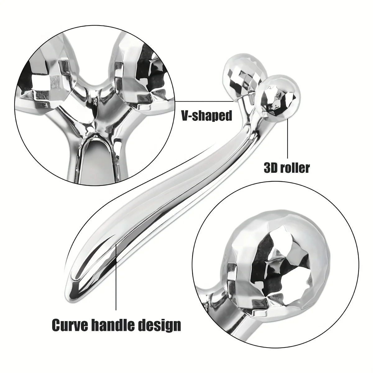 ثلاثية الأبعاد الأسطوانة مدلك Y شكل 360 تدوير رقيقة الوجه الجسم التخسيس تشكيل العضلات الاسترخاء مزيل التجاعيد أدوات مدلك الوجه