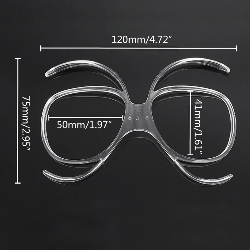 Y1UB ใส่ออปติคัลขนาดสากลกรอบด้านในแว่นตาสกี ใส่อะแดปเตอร์ออปติคอลสกีและสโนว์บอร์ด Goggle ใส่อะแดปเตอร์