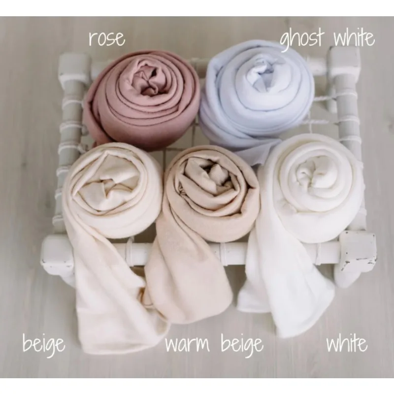 Backdrop & Wrap Kain Angora Ringan, Kain Peregangan untuk Pose Bayi Baru Lahir untuk Beanbag dengan Pemotretan Bayi 신생아 사진 액세서리 bebe