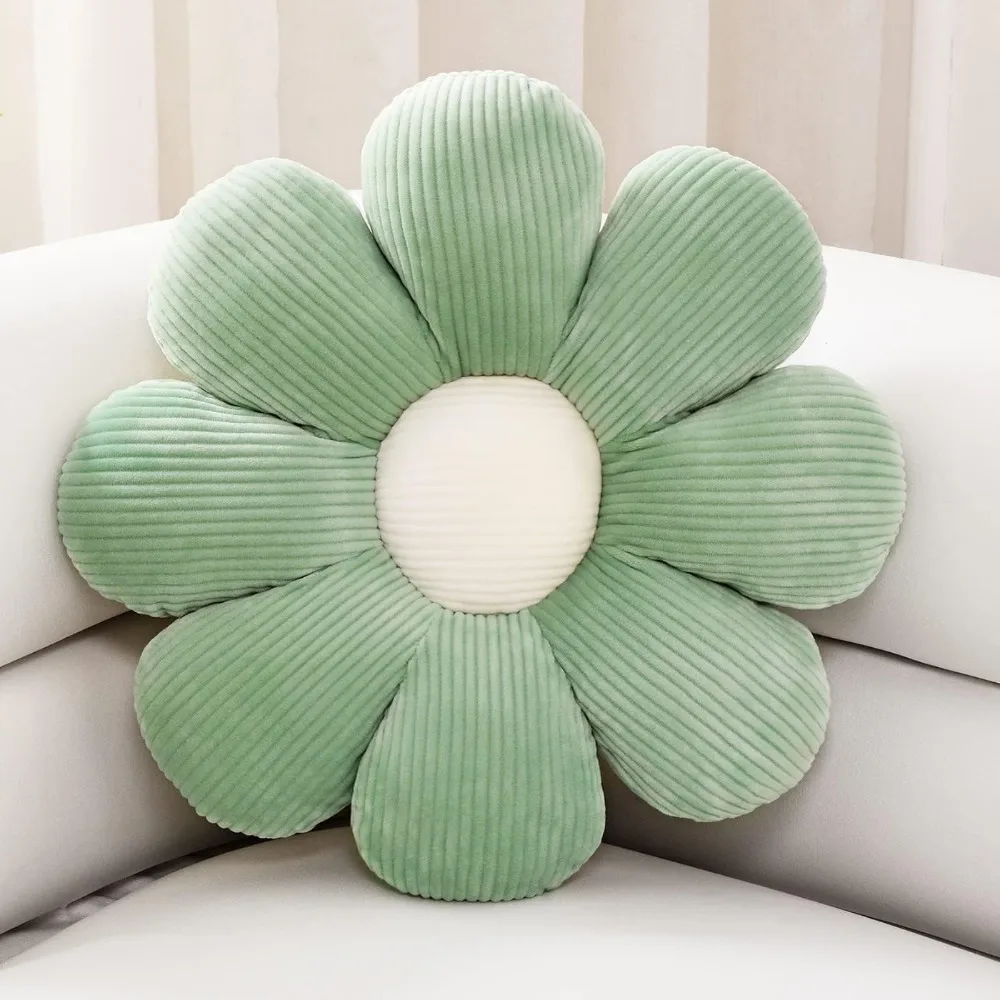 Flower Shaped Throw Pillow, Butt Cushion, Floor Pillow,Seating Cushion, Room Decor & Plush Pillow for Bedroom Sofa Chair