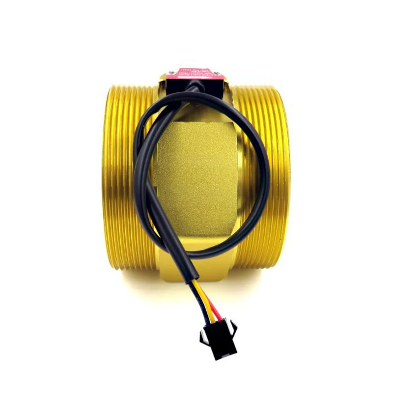 3" Brass Water Flow Sensor Flowmeter Hall Flow Sensor Water Control Liquid Sensor Switch