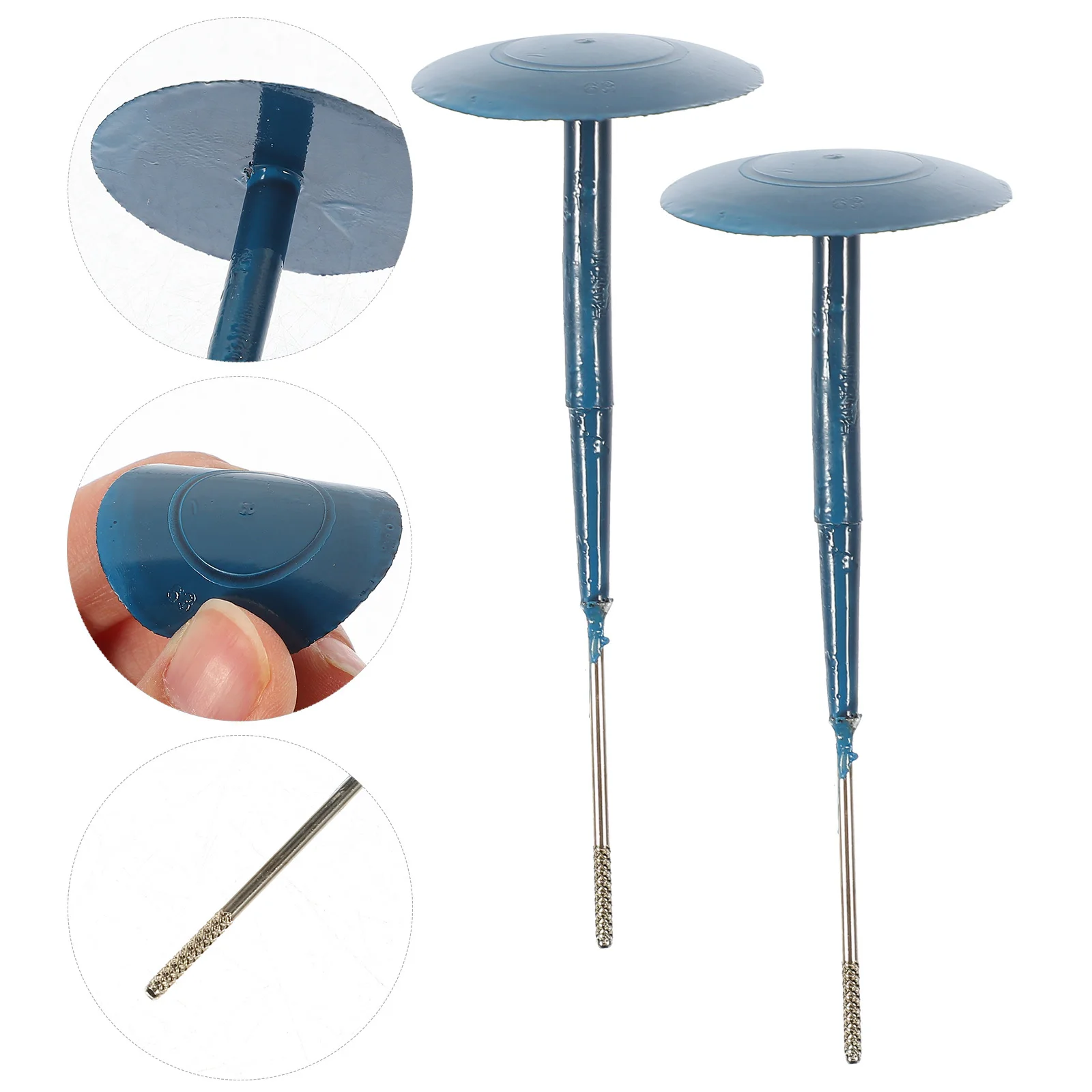 

20Pcs Tire Repair Nails Rubber and Iron Material 3Mm Nail Head for Car Motorcycle Truck Vacuum Tire Patching Cold Hot Plug Kit