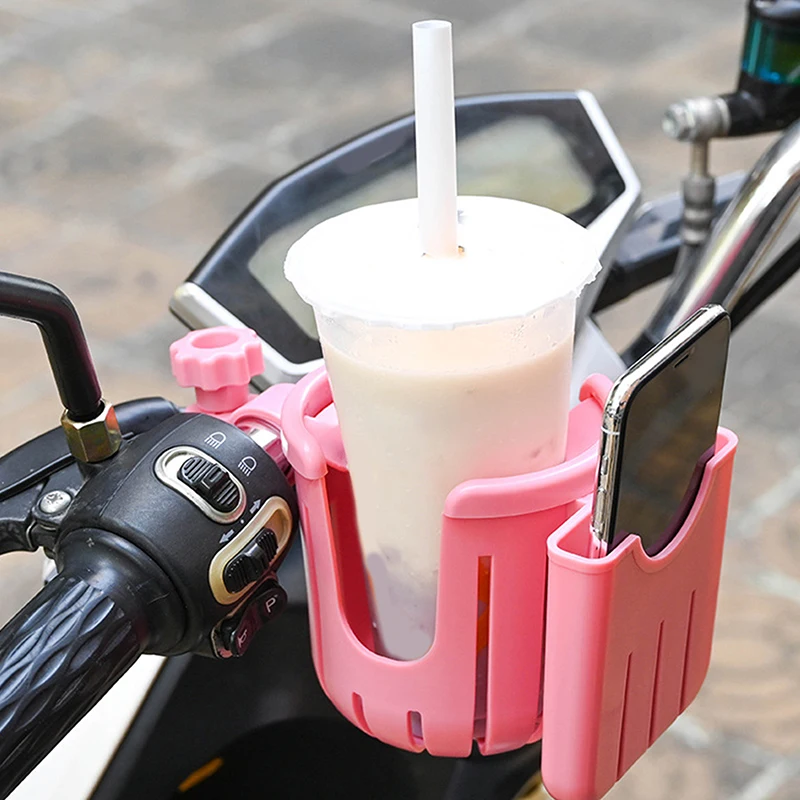 1Pc 2-in-1 Universal Stroller Holder - Infant Bottle & Cup/Phone Holder, DIY Accessory