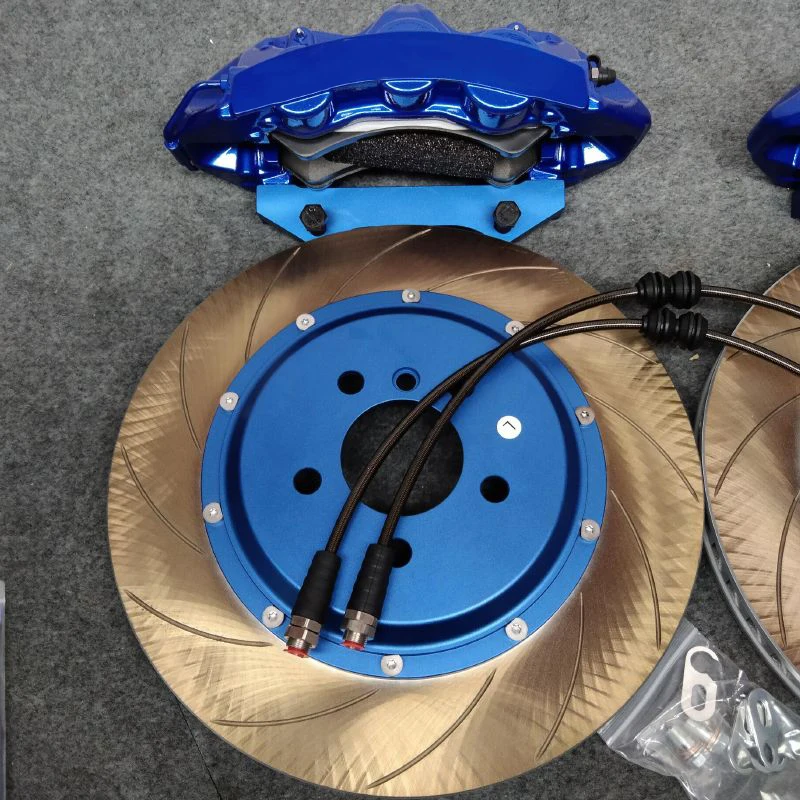 ICOOH Customized 6 Piston Brake Caliper Kits with Aluminum Alloy Disc Rotors for Subaru Impreza