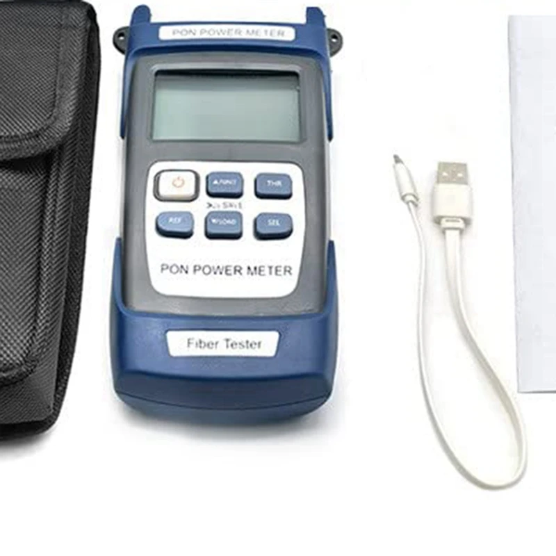 TM581 PON Power Meter SC/APC Optical Fiber Tester ONT/OLT 1310Nm/1490Nm/1550Nm For The Application & Operating