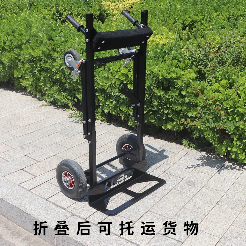 Carrello con staffa Lublot, carrello con motore, gancio mobile