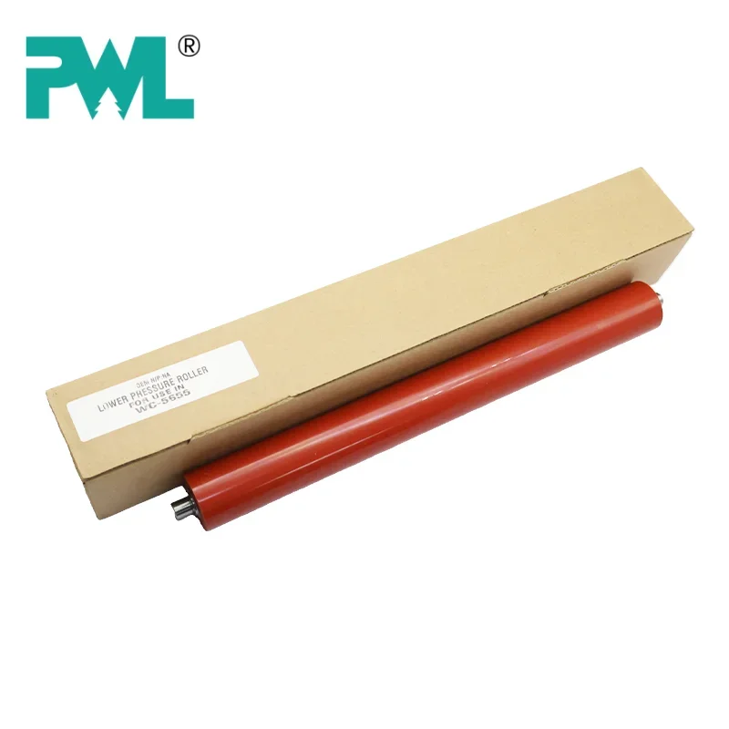 1PCS WC5655 Lower Fuser Roller Pressure Roller for Xerox WC 5645 5655 5745 5755 5855 5632 5735 5135 Copier Spare Parts