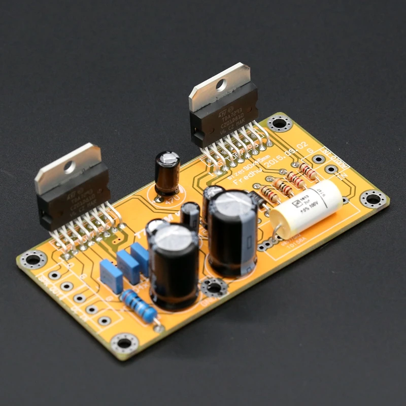 

Assembled mono 100W momo amplifier board with 2pcs TDA7293 in parallel