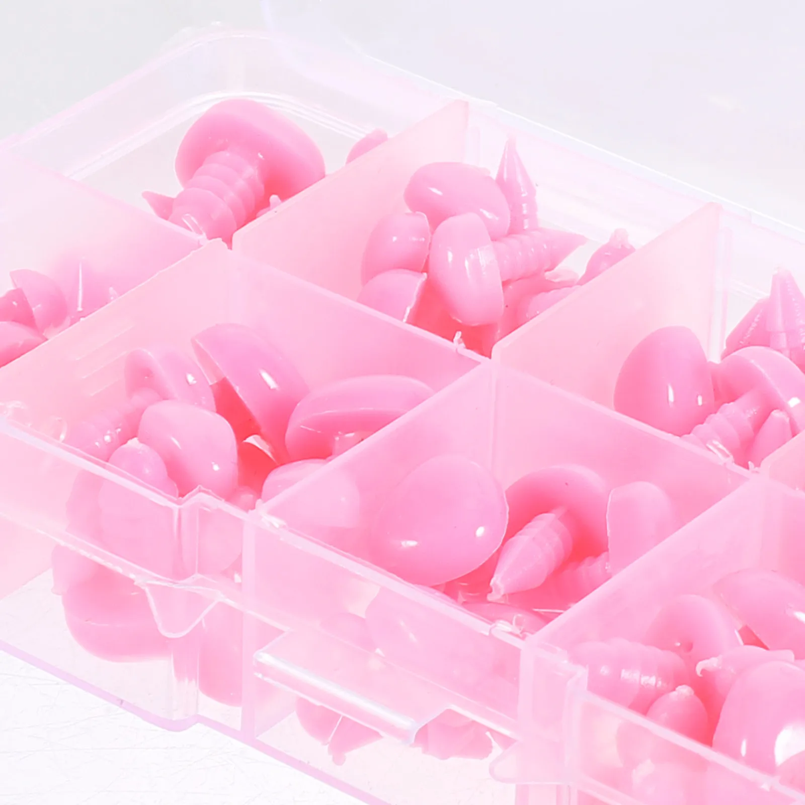 

100 шт. пластиковых безопасных носиков для мягких игрушек, декоративные элементы для рукоделия, аксессуары для творчества своими руками, для взаимодействия родителей и детей