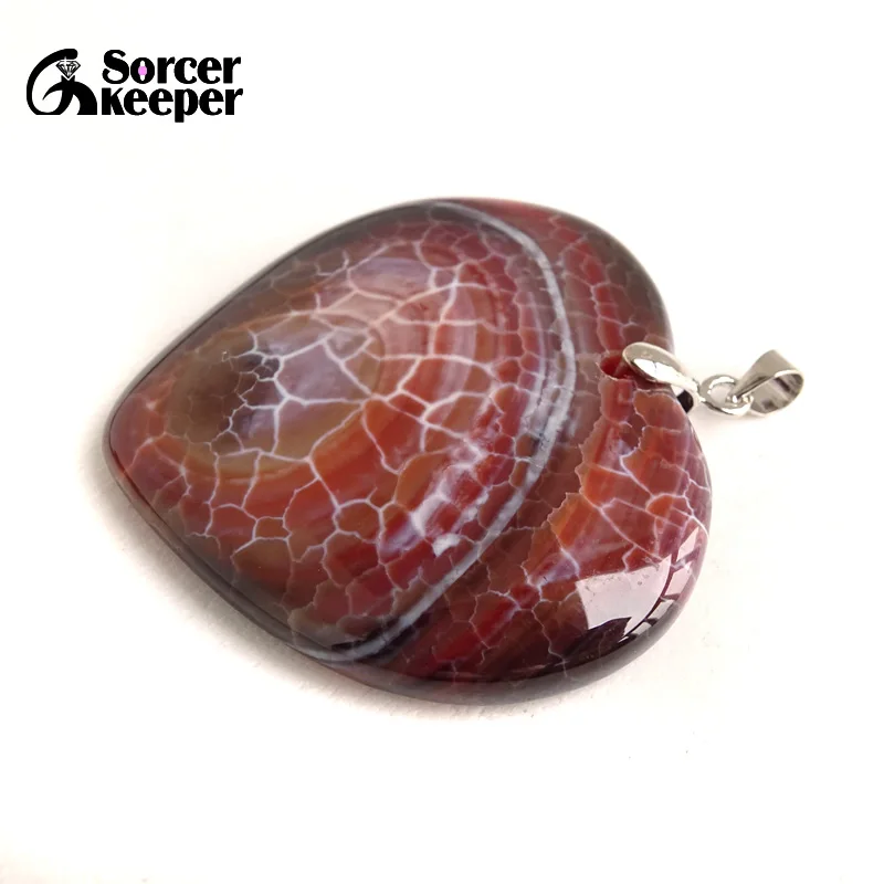 Women & Men Fashion Jewelry Pendants Necklaces With Chain Wholesale Natural Botswana Agate Gem Stone for Jewelry Making BK980