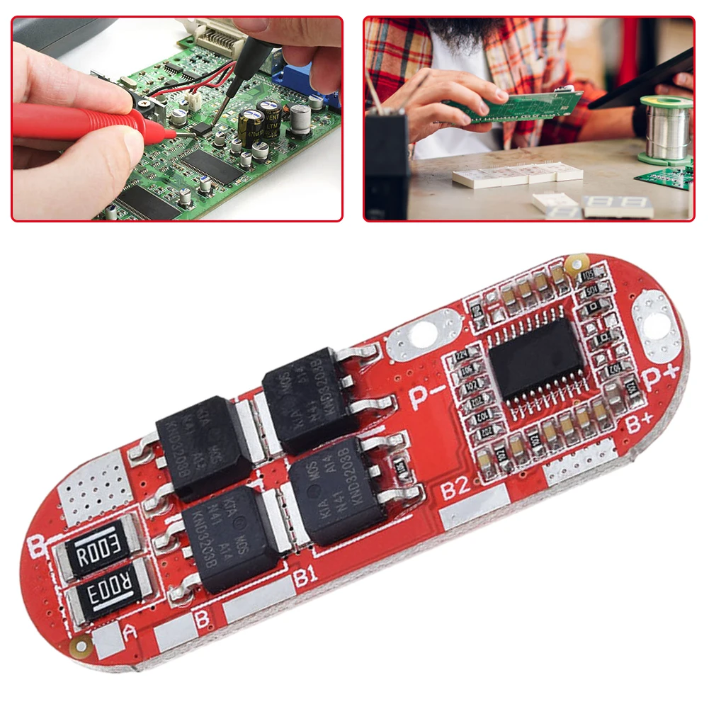 18650 Li-ion Lithium Battery Protection Board 1S 2S 3S 4S 5S PCB PCM Polymer Lipo Charger Board for Protect Circuit