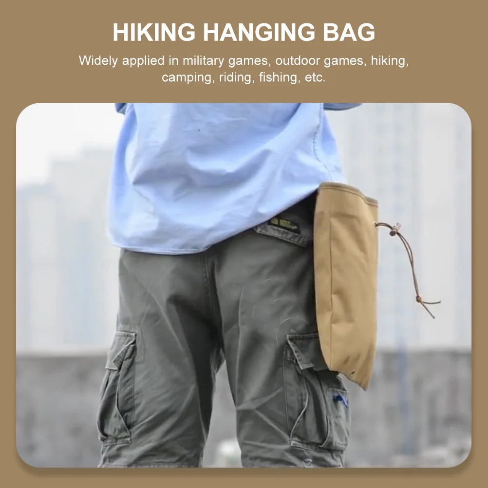 

1Pcs Durable Pouch Tool Storage Bag for Hiking Camping with Moderate Capacity Stylish and Practical for Enthusiasts