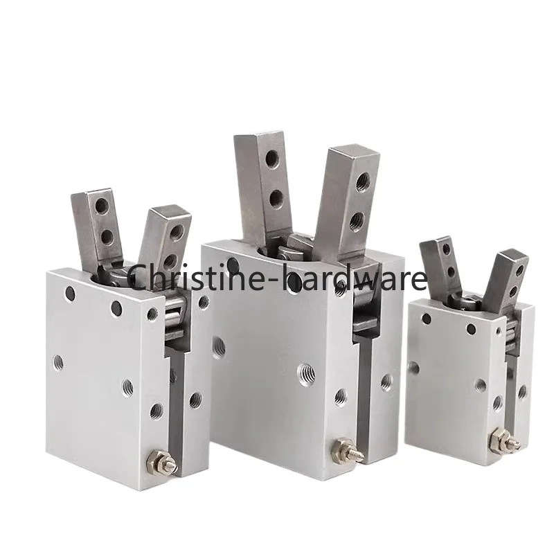 

MHC2 10D 16D 20D 25D 32D Пневматический захват двойного действия Тип SMC Алюминиевые зажимы с угловым стилем Производители воздушных цилиндров