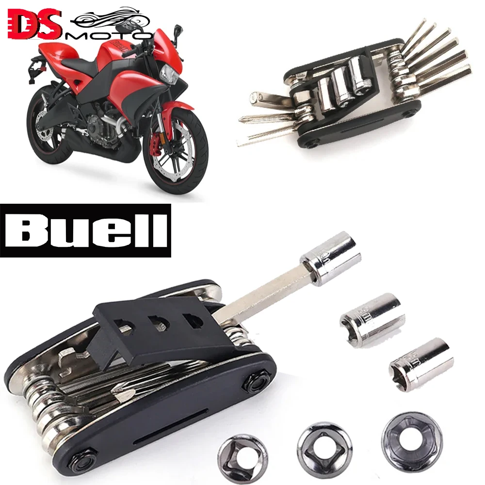 جديد لـ Buell 1125R 1125CR Xb12r Xx12ss XB12scg يوليسيس Xb12x XB12XT XB9 مجموعة مفك براغي ملحقات أدوات متعددة الوظائف #1