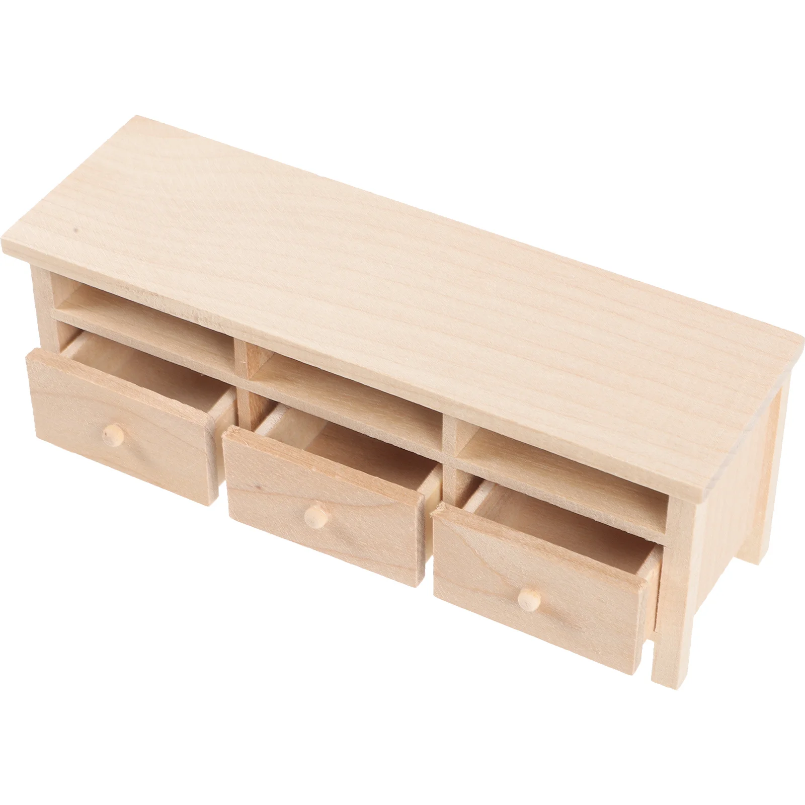 

Mini Decor Lovely Stand Wood Miniature Furniture Decorative Delicate Realistic House Landscaping Adorable