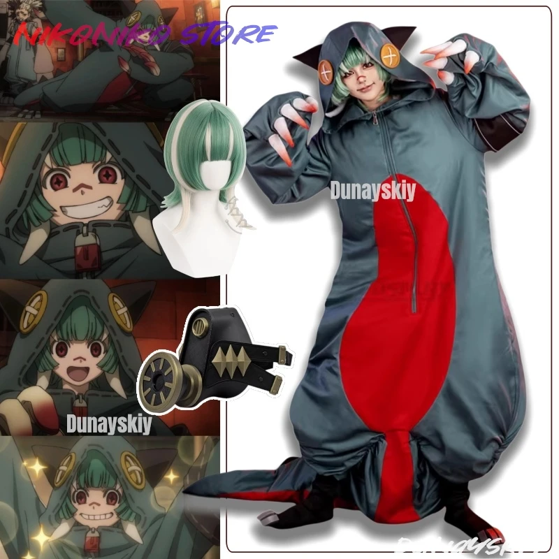 

Реплика игры, аниме, наряд для праздника Gachiakuta Kita Dunayskiy, карнавальный костюм, аутентичный специальный выпуск, вечеринка на Хэллоуин, Cos Kawaii