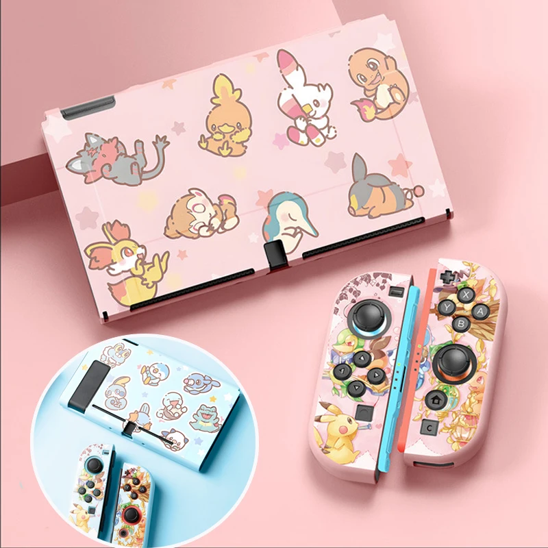 �y�Z�[�����z�j���e���h�[�X�C�b�`2 OLED NS2�p�s�J�`���E�J�o�[�AJoy-Con�A�N�Z�T���[�t��TPU�\�t�g�Q�[���ی�P�[�X�ASwitch�V�F���J�o�[