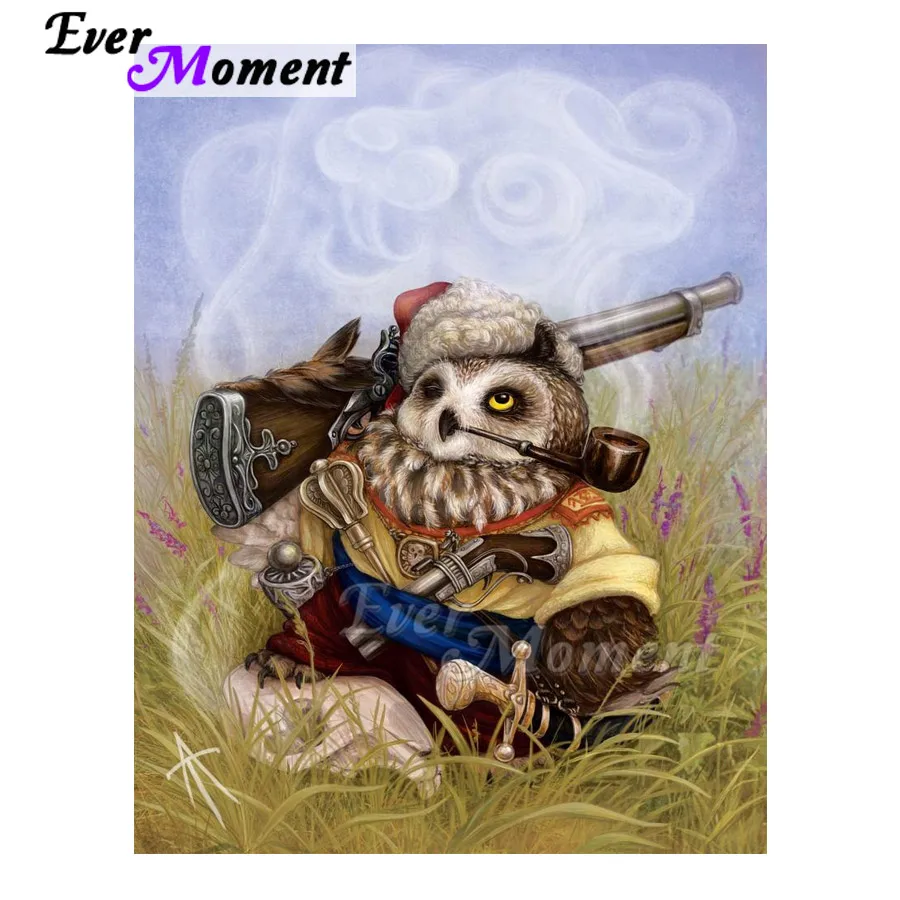 

Алмазная картина Ever Moment, пистолет-жик, труба, хобби, 5D DIY, украшение ручной работы, алмазная вышивка, полная квадратная дрель ASF1683