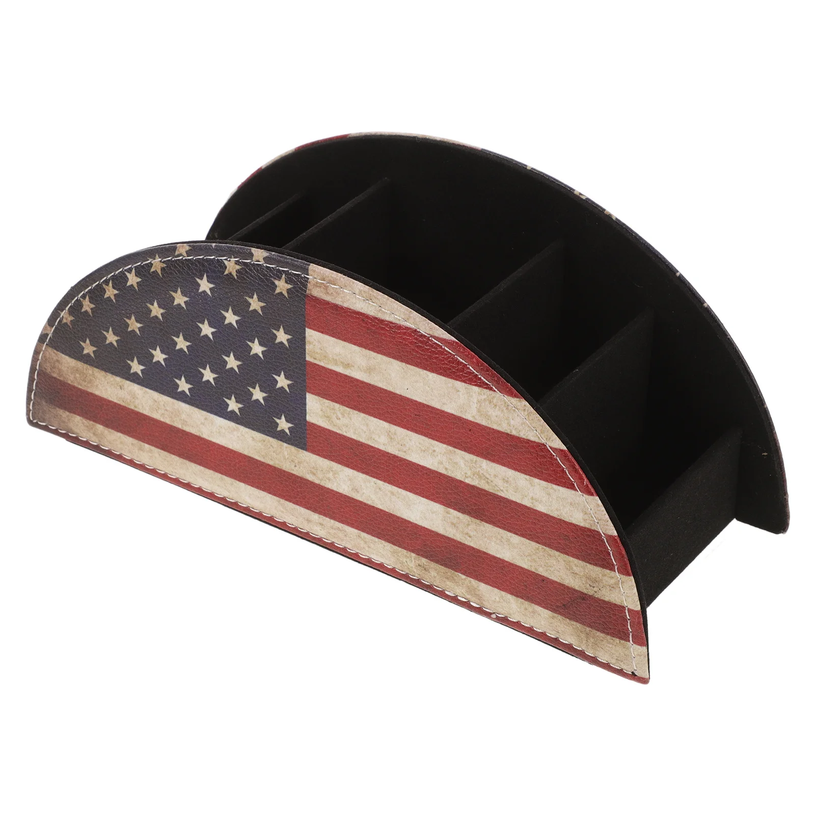 صندوق تخزين مكتبي منظم متعدد الأقسام لأجهزة التحكم عن بعد ومستحضرات التجميل والقرطاسية ديكور المنزل والمكتب والحمام #4