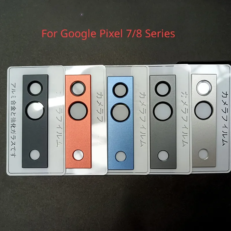 Protector de cámara de aleación para Google Pixel 8 8A 8Pro 7 7A 7Pro, cubierta de cámara de Metal, Protector de pantalla de lente para Pixel7A, tapa protectora