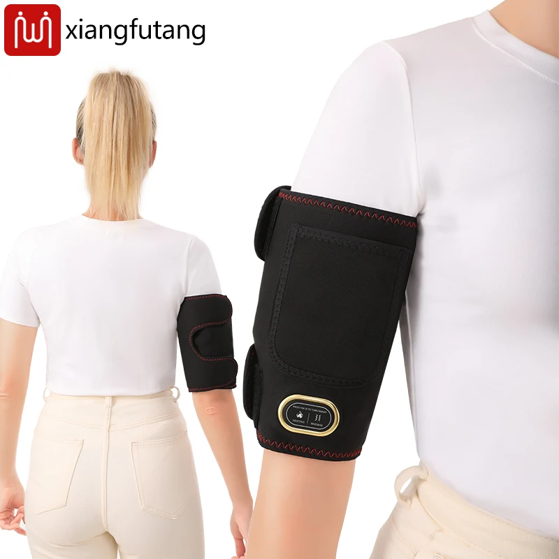 

Heating Pad Arm Heated Wrap Brace for Wrist Elbow Arm Knee Ankle Leg 3 Heat Settings Cordless Wireless Timer USB Powered Winter