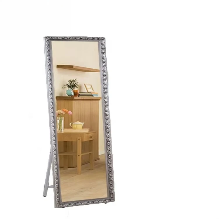 

3D Simple Mirror Home Floor Full Length Mirror Student Dormitory Accessories
