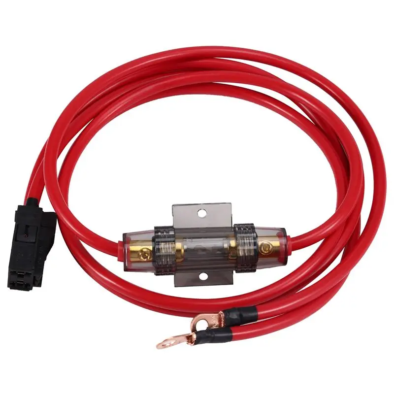 

A21E-Amplifier Power Cord Independent Power Cord Plug 10Mm 2 Cable With A 5 Amp Fuse For BMW ID6 L7/Bo/BAUER