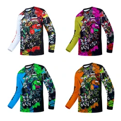 Cross Country Racing Mountain Bike Jersey Short Sleeve Downhill T Shirt Poc MTB Shirt Offroad MX Enduro Bicycle Jersey Motocross