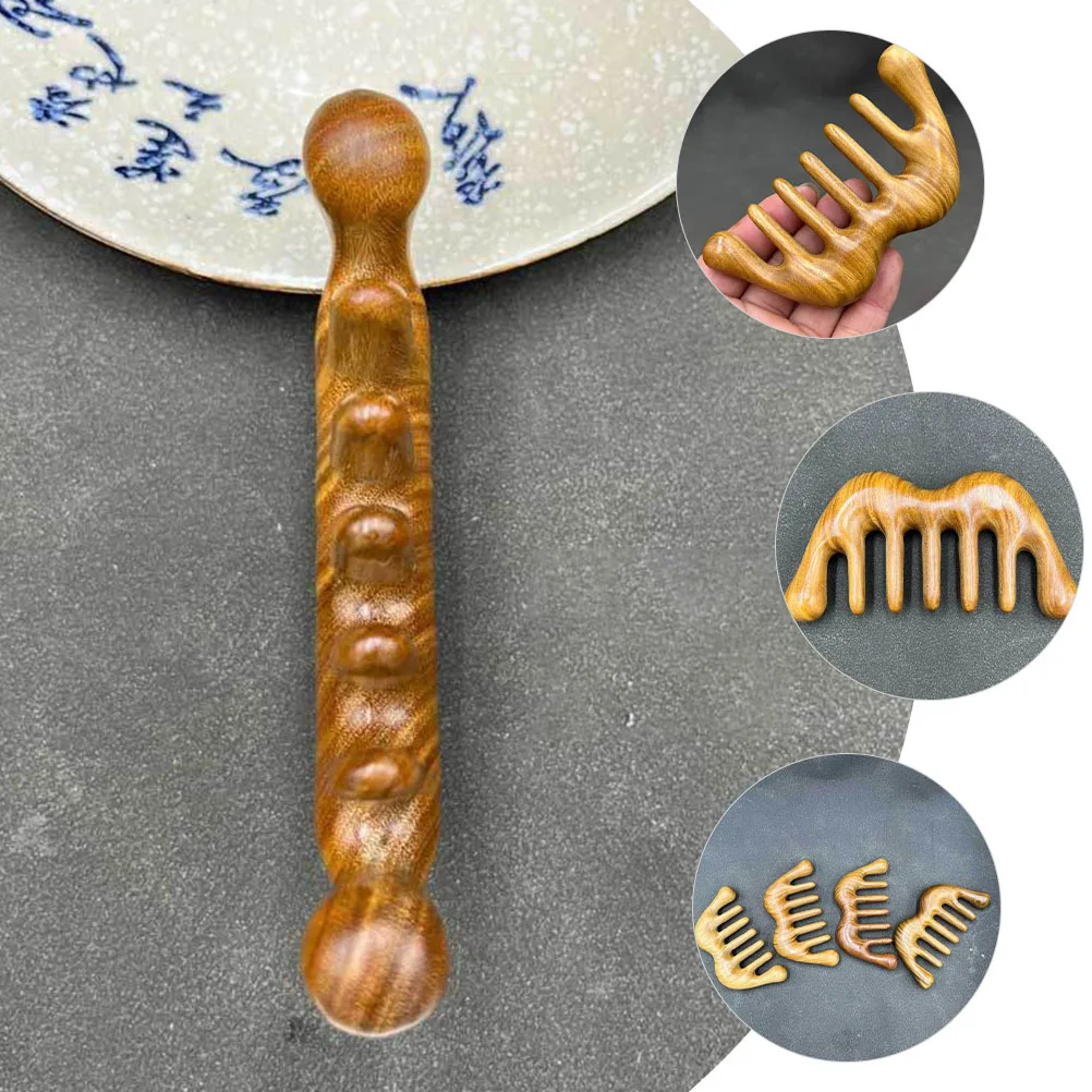 

Расческа с широкими зубьями, прочный, антистатический массажер для ухода за кожей головы, инструмент для массажа головы, портативная расческа с широкими зубьями