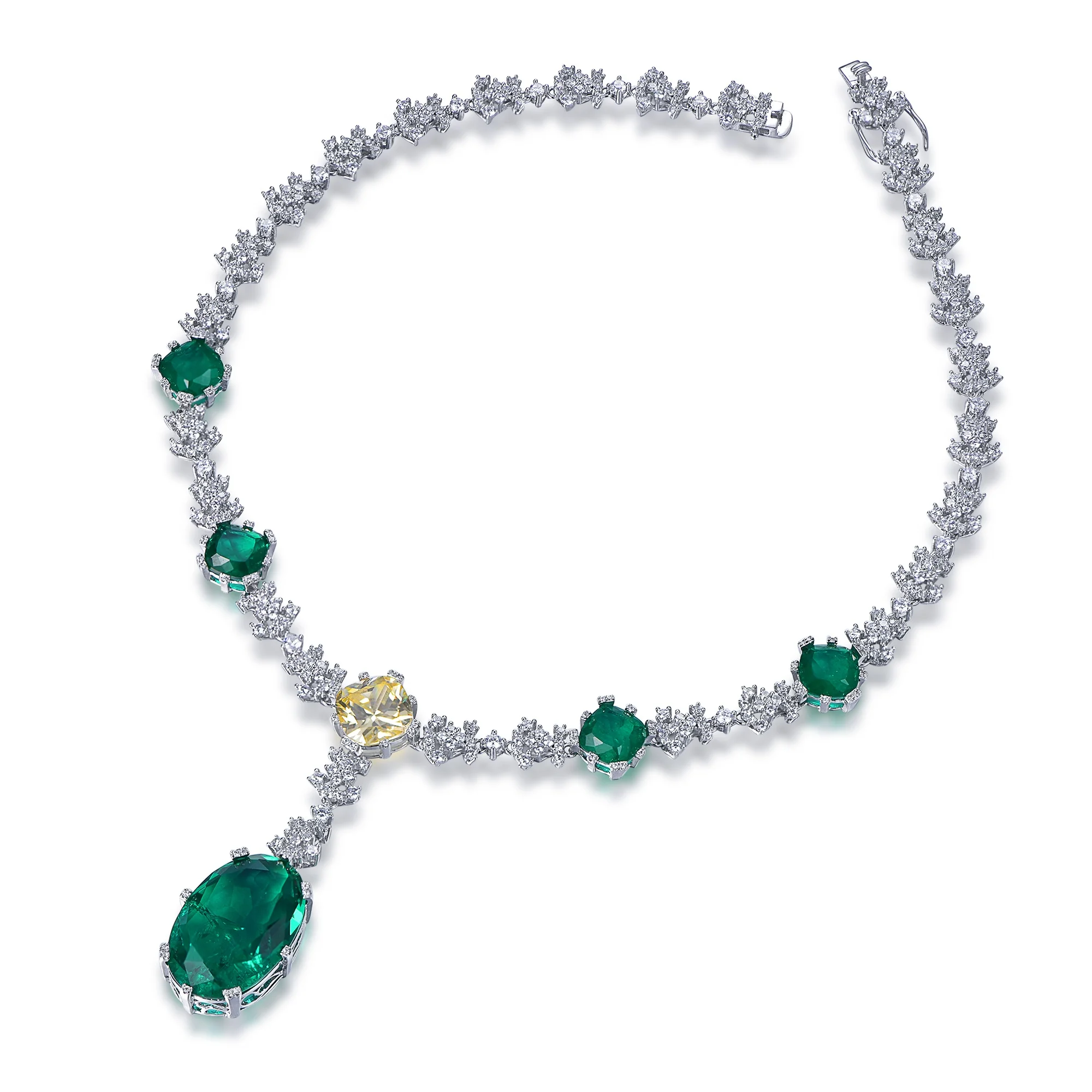 

High Quality Natural Gemstone Pendent Natural Stone Necklace Women Diamond Necklace