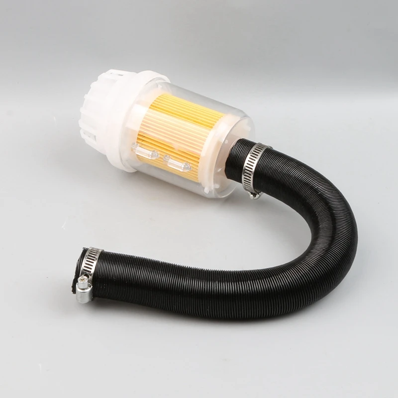 Air Heater Duct Pipe Parking Heater Yellow Air Intake Filter Silencer For Webasto Dometic Eberspacher