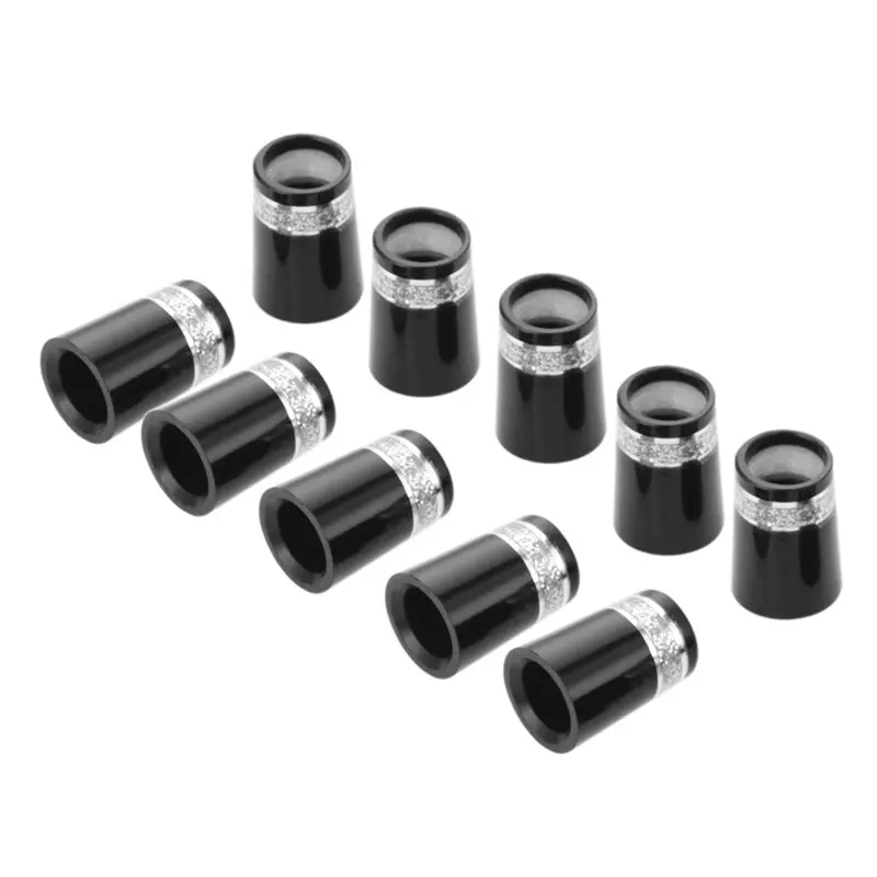 【تخفيضات كبيرة】100 قطعة من حلقات أكمام الجولف لمكاوي الجولف مقاس 0.370 حلقات جولف بلاستيكية ملحقات مهاوي النادي، فضي