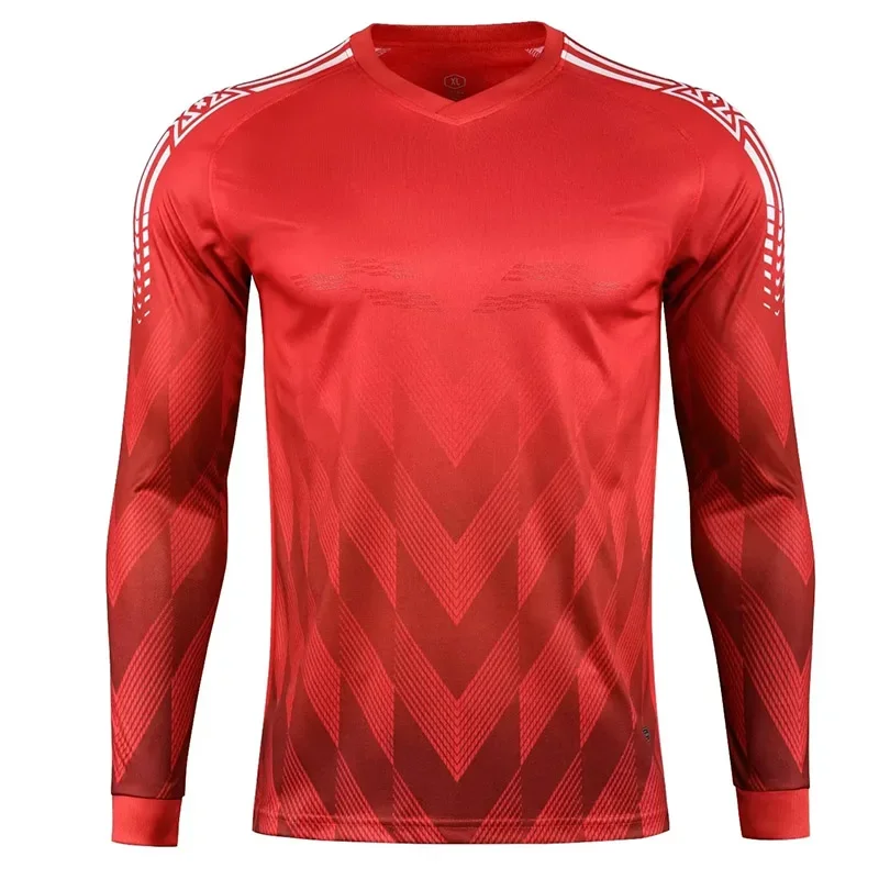 Kids Men Women Football Goalkeeper Clothing Elbow Protector Long Sleeve Sponge Pad Competition Training Goalkeeper Jerseys Unifo