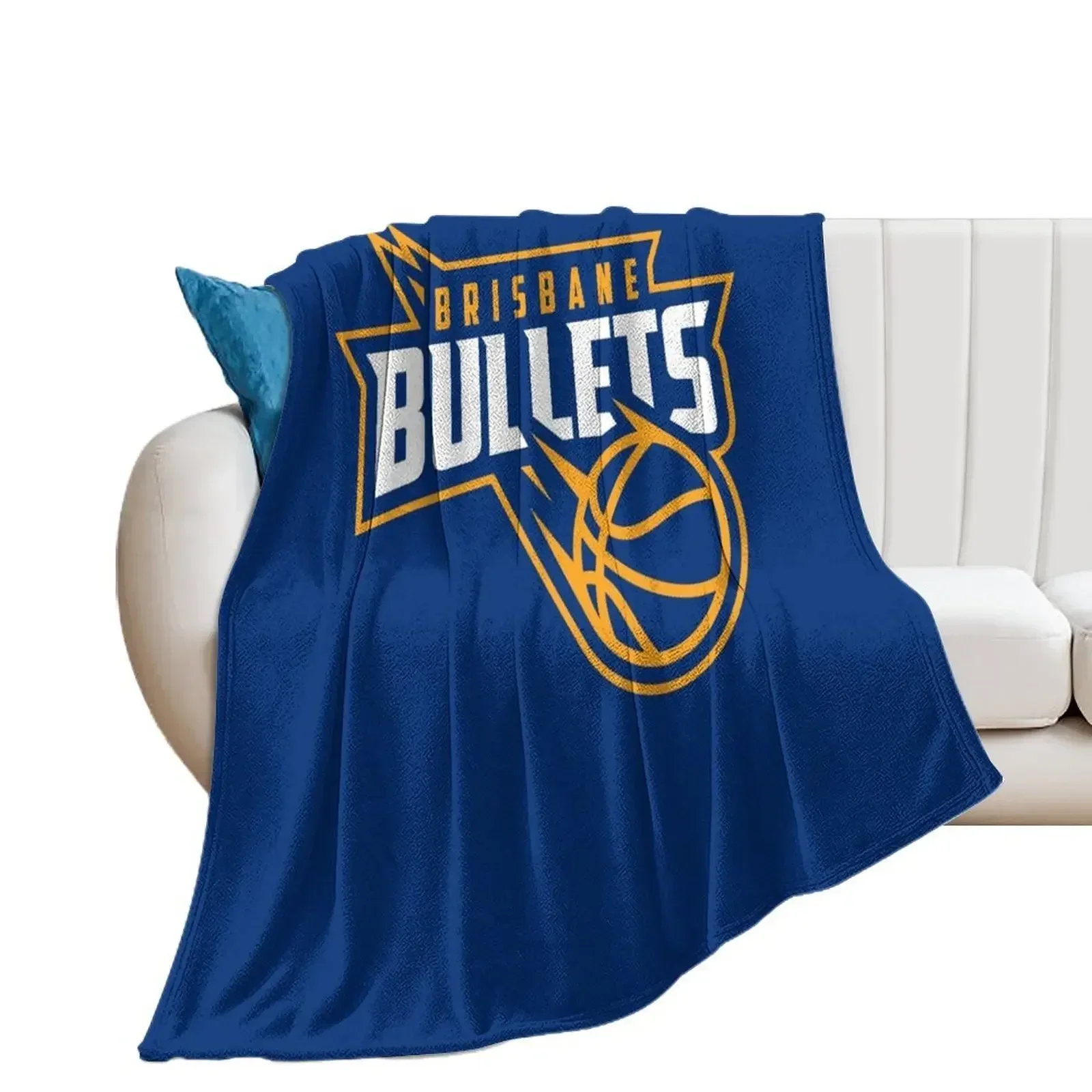 Brisbane Bullets Throw Blanket Nap blankets and throws Furrys Blankets