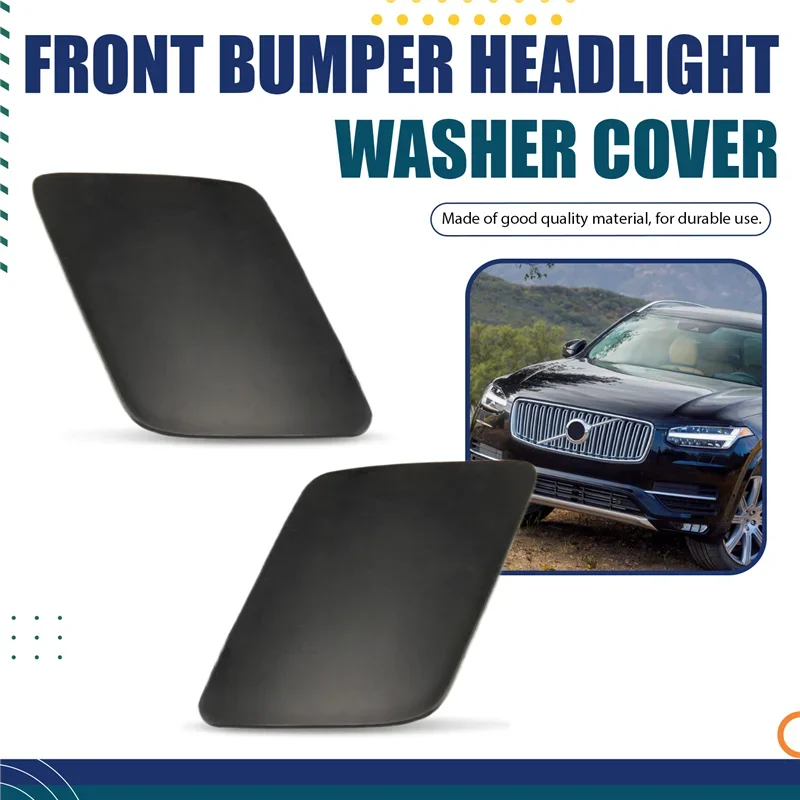 Car Headlight Washer Spray Nozzle Cover Bracket Part Numbers 31353364 31353365 31353367 31353366 For Volvo XC90 2016-2022