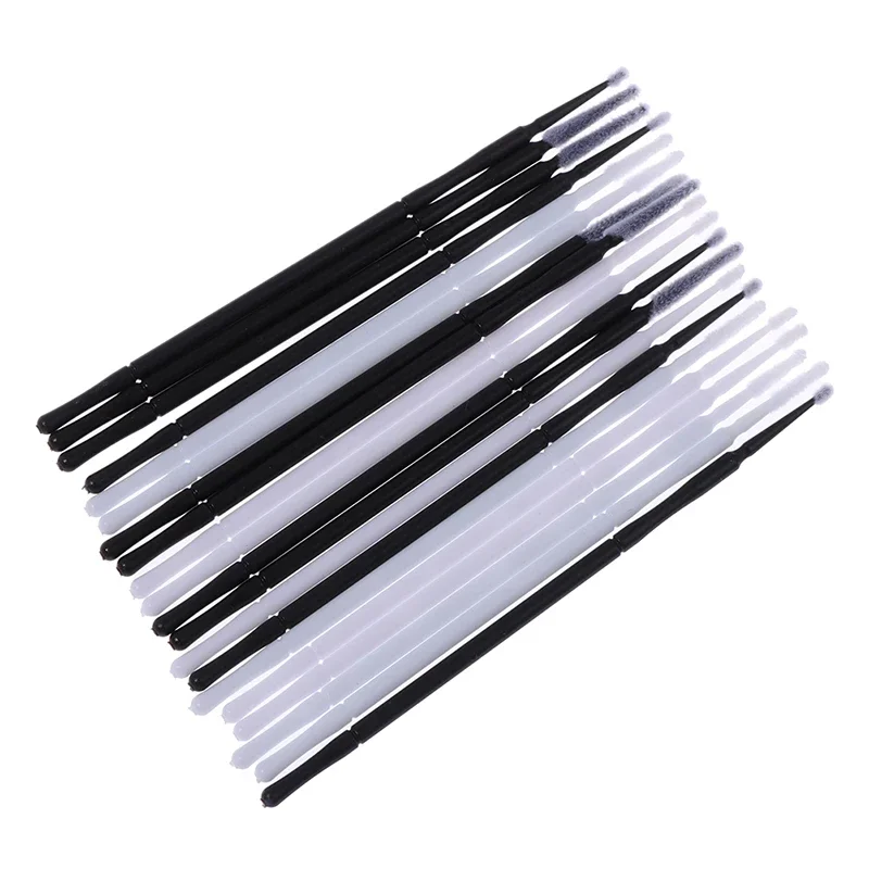 100Pcs Professional Disposable Eyelash Extension Micro Brush Applicator Make Up Mascara Swab Brushes Professional Beauty Tools
