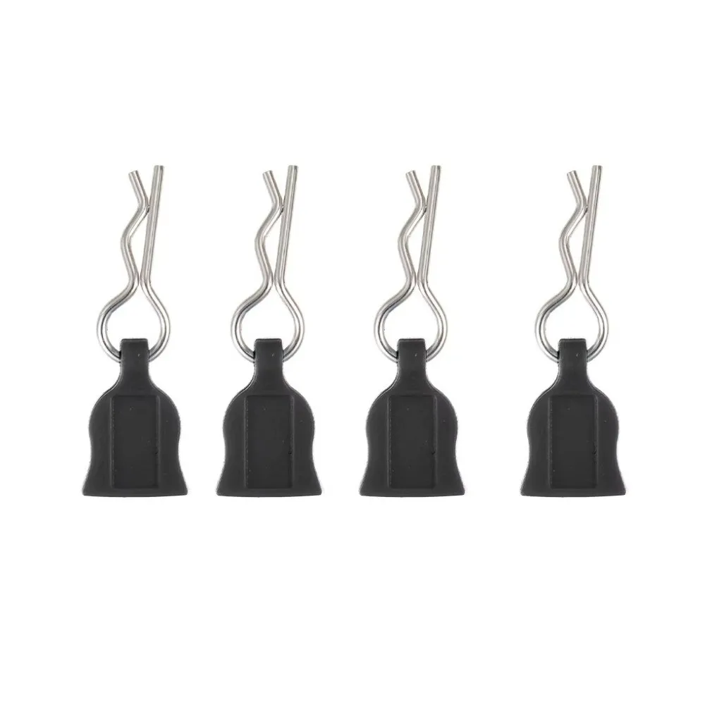 12pcs Replacement Parts R-type RC Car Body Clips Pin with Tab Car Body Shell Clip RC Cars Parts Vehicle Maintenance