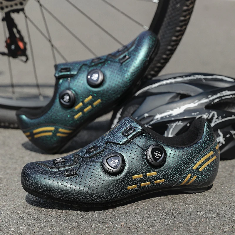 

Speed Cycling Sneaker Men Road Cycling Shoes Cleat Shoes Spd Shoes Cycling Flat Pedal Shoes Man Bike Outdoor Footwear size 38-46