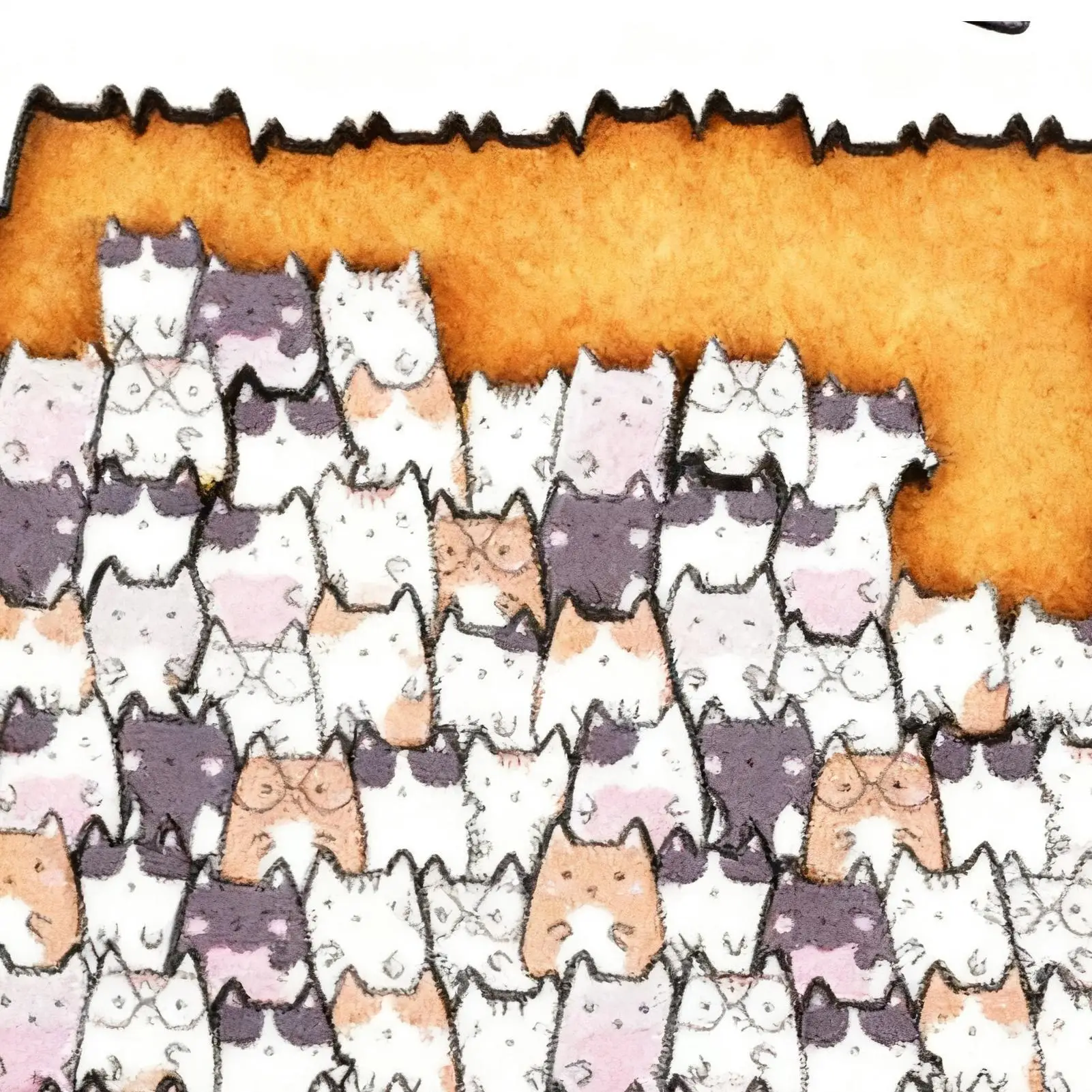 Rompecabezas de madera en forma de gato, juguetes educativos, rompecabezas desafiadores de madera de animales para niños, viajes, sala de juegos, sala de estar y dormitorio