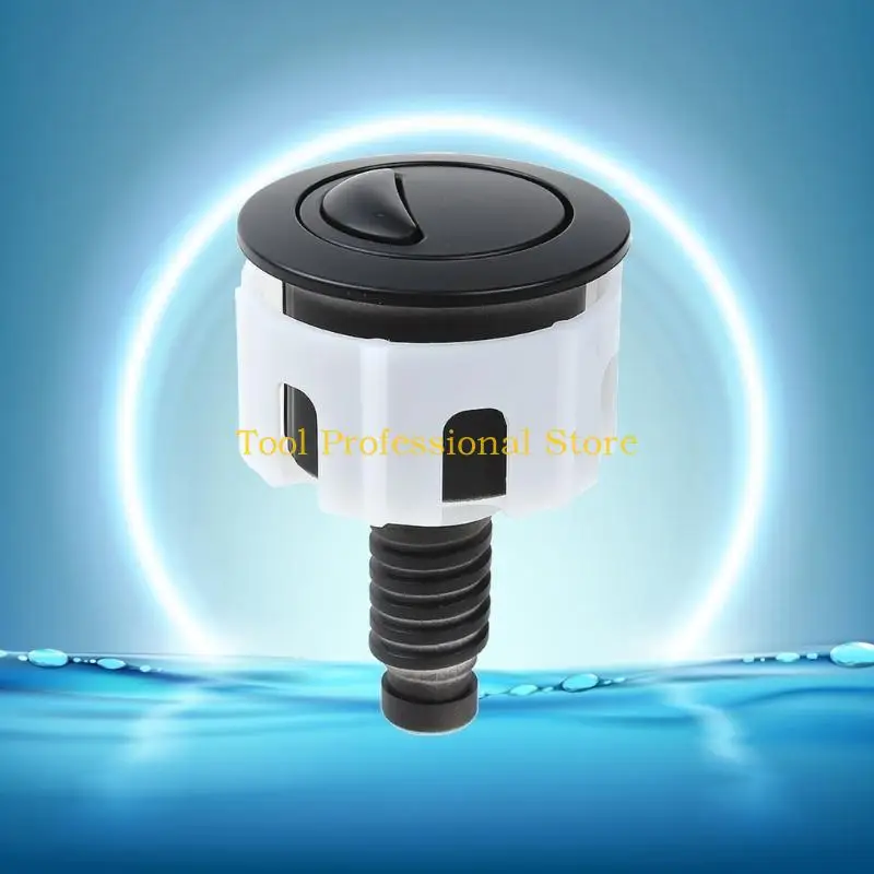 57QF Round Toilet Tank Flush Button Adjustable Toilet Water Tank Button Double Push Flushing Button Toilet Accessories