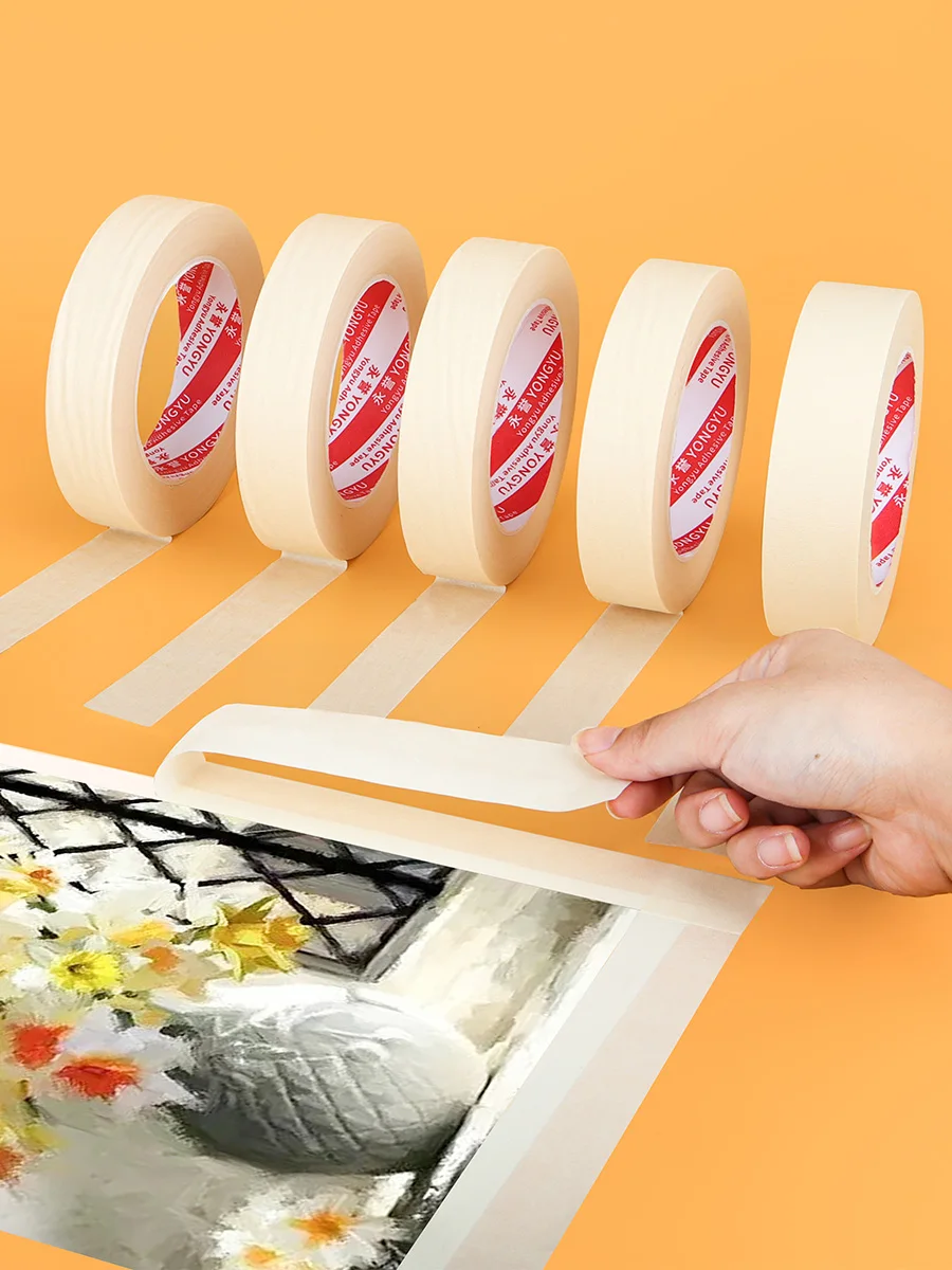 

Meiwen paper tape for art students can be used for writing without residue drawing watercolor sketches and beautiful articles