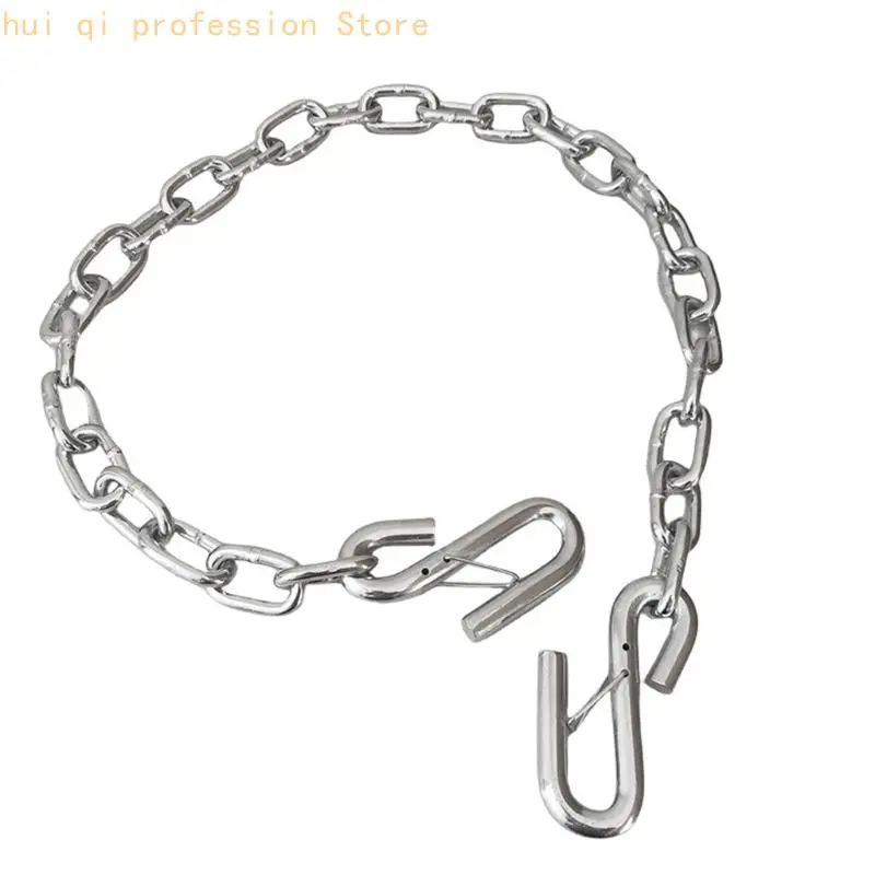 Anhänger-Sicherheitskette aus beschichtetem Metall, 1 Meter Abschleppkette für den Anschluss H8WE – Detail 9