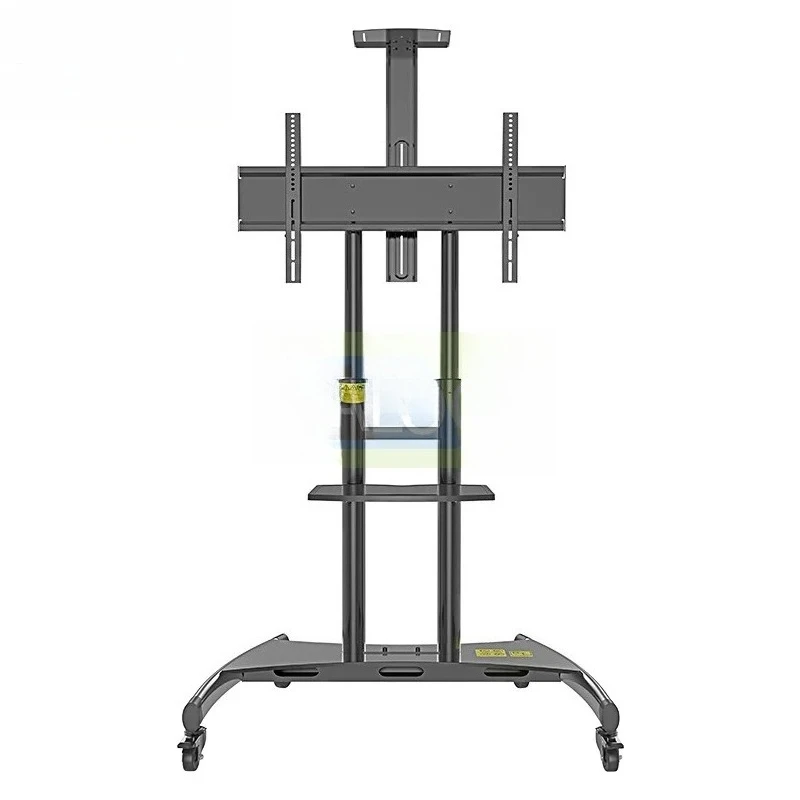 ユニバーサルテレビモバイルブラケット垂直フロアリフトカート50-85インチ統合ハンガー