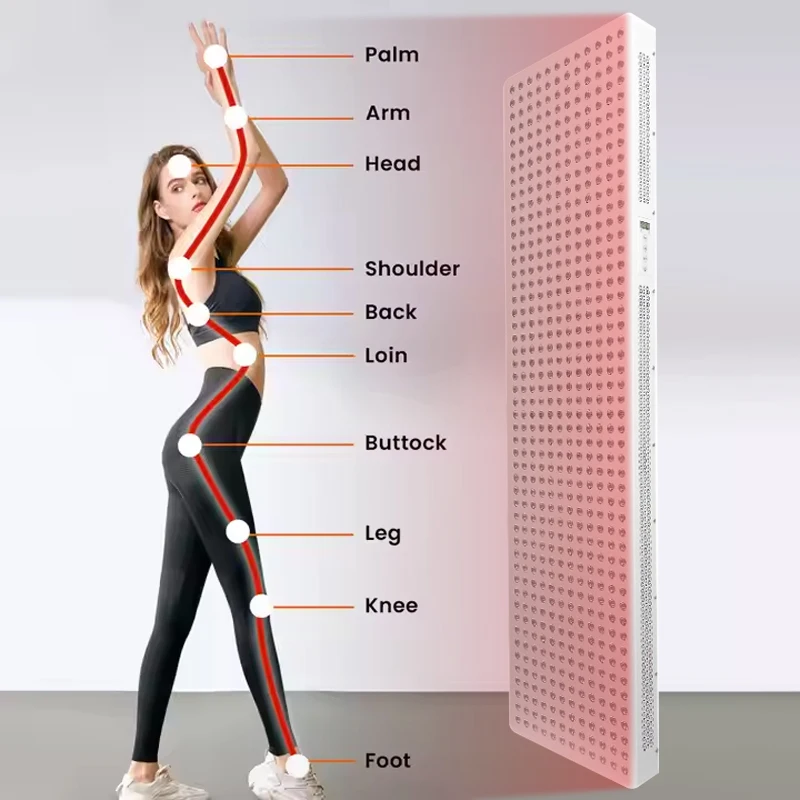 بالقرب من الأشعة تحت الحمراء العلاج بالضوء العناية بالضوء الكامل الجسم لتخفيف الآلام لوحة العلاج بالضوء الأحمر مصباح العلاج بالضوء الأحمر للمنزل أو التجاري