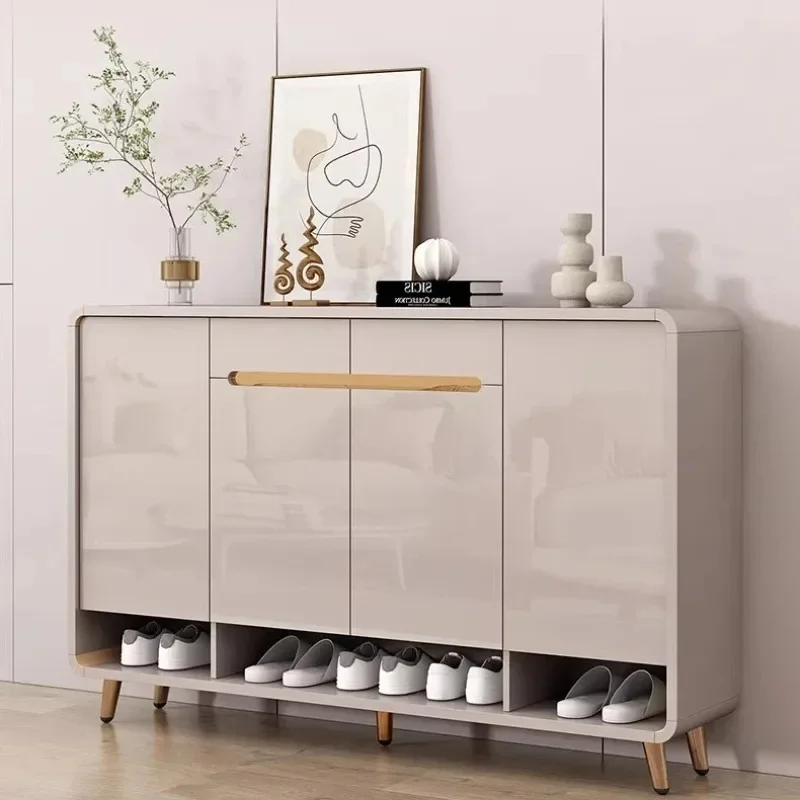 

/*/Creative Wooden Shoes Rack Modern Integrated Women Design Vintage Shoes Rack Storage Luxury Gabinete Space Saving Furniture