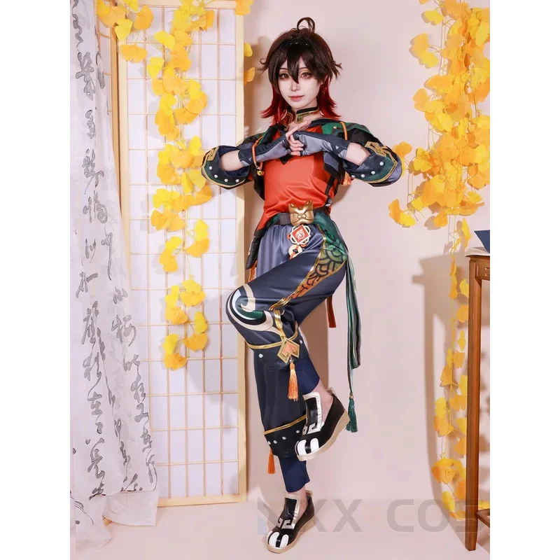 

Костюм для косплея Yiyi Game GenshinImpact, костюм для ролевых игр, Comic Con, парики для Хэллоуина, анимационный реквизит