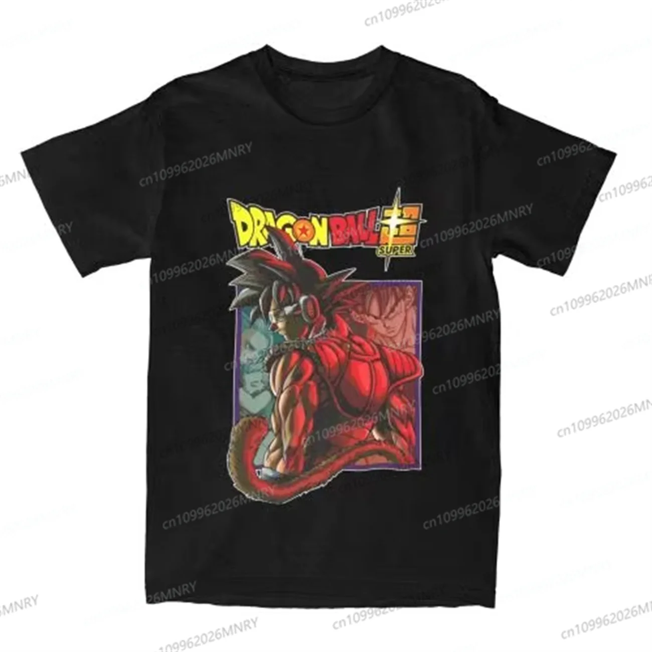 

Novelty Dragon Ball Black Goku T Shirt men's shirts Cotton Tshirt Clothes Crewneck clothes for woman Tops Shirts 100% kids' top