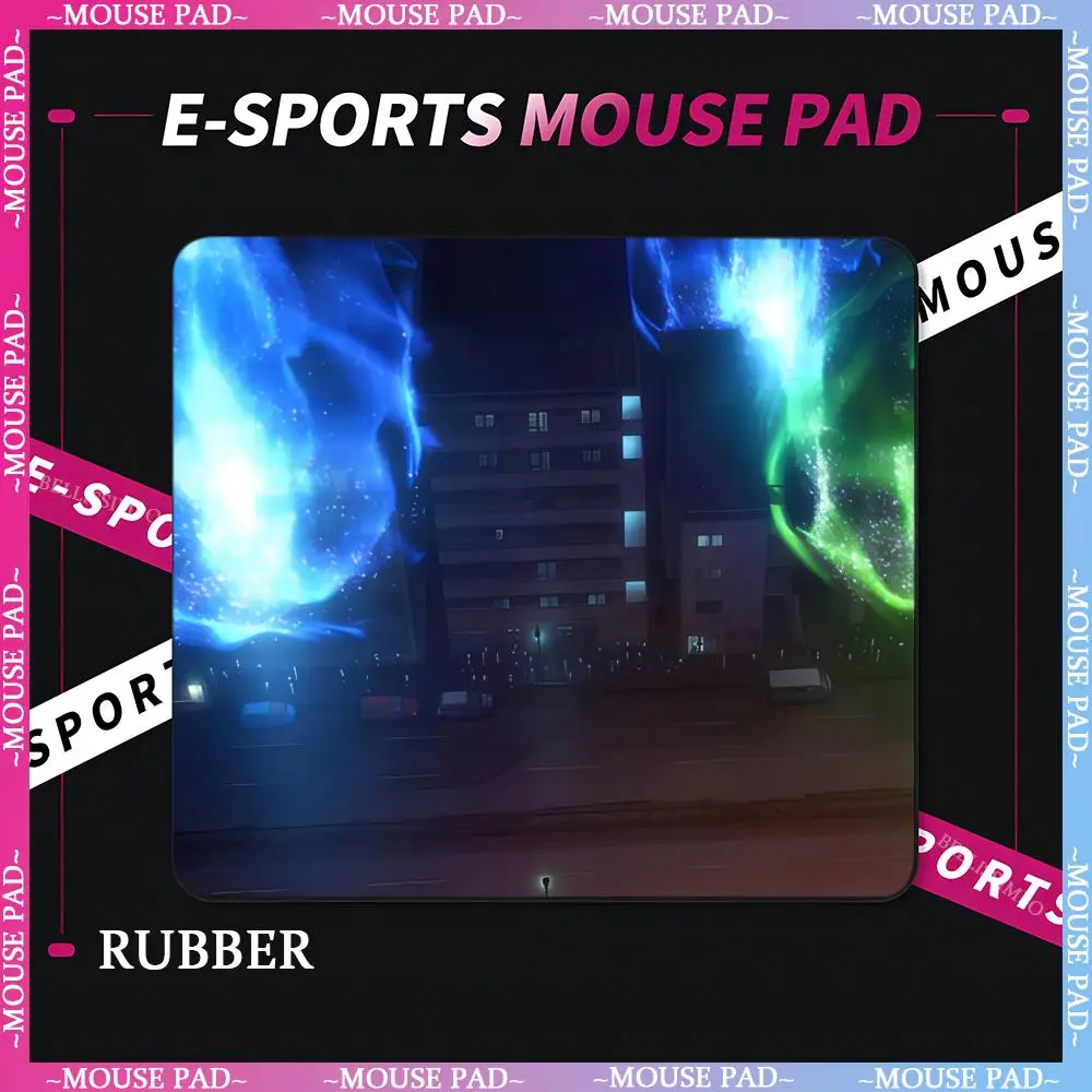 E-sports I_Ingress anime small XS mouse pad cute desktop accessories computer game player accessories non-slip rubber table mat