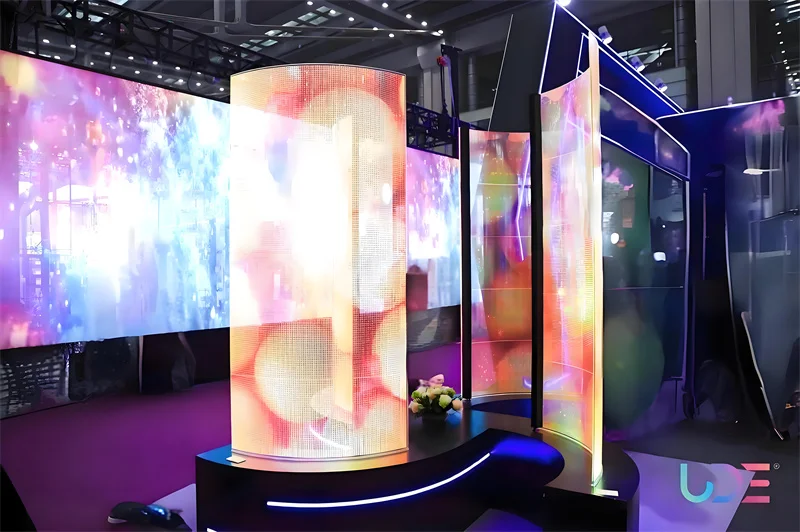 Jode Customized Full Color Indoor P2.5 P3.91 P6.25 P10 Holographic Invisible LED Transparent Screen