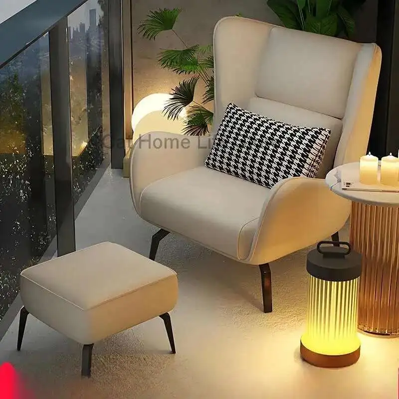 

Ergonomic Professional Living Room Chairs Arm Folding Lazy Dining Chairs Modern Nordic Luxury Computer Wood Sillon Furniture